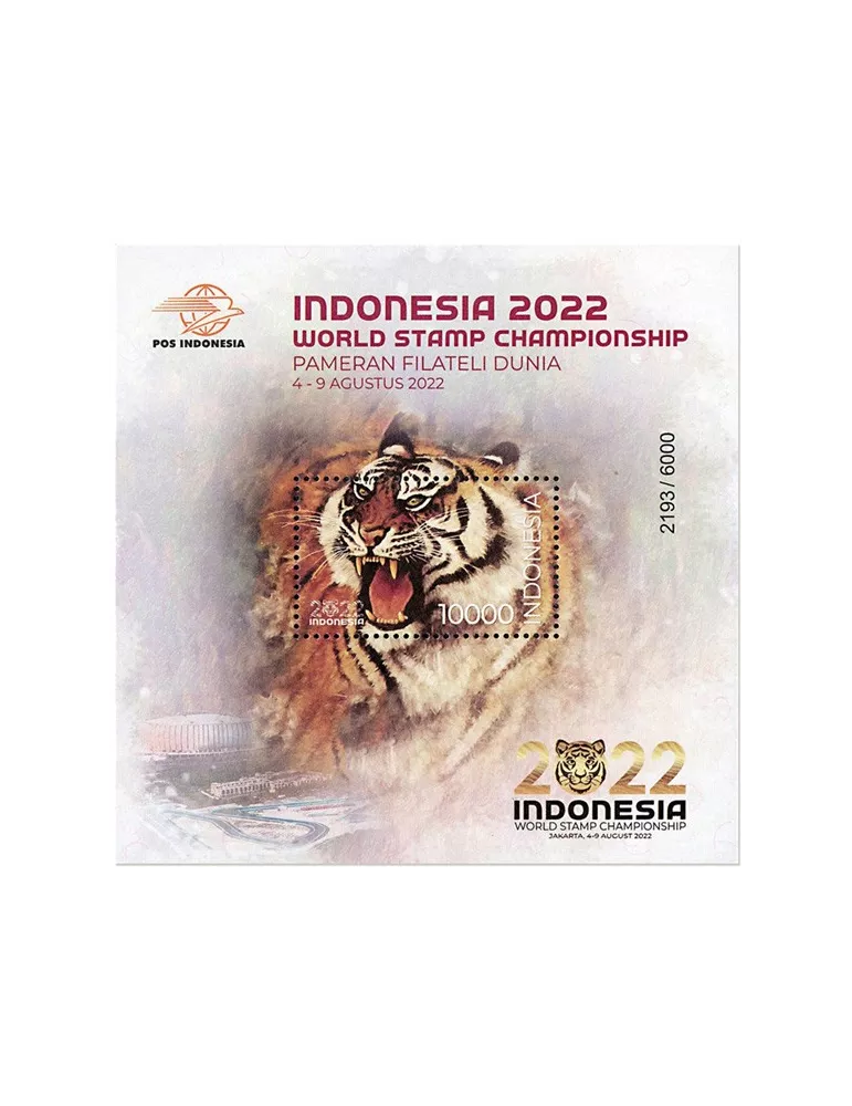 n° 371/369 et les 3 n° 369A à 371A - Timbre INDONESIE Blocs et feuillets