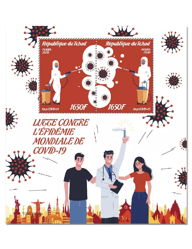 n° 389 - Timbre TCHAD Blocs et feuillets