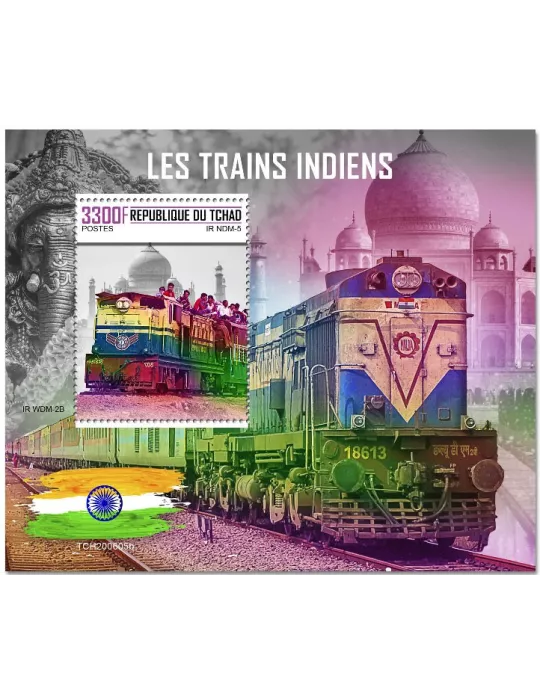 n° 396 - Timbre TCHAD Blocs et feuillets