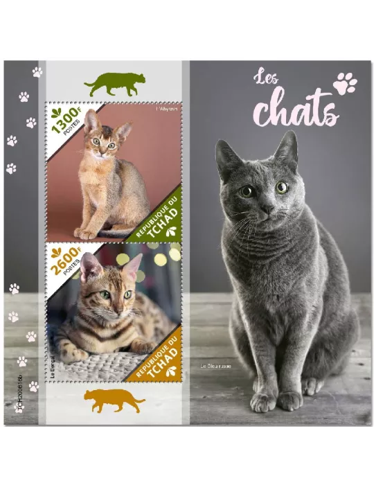 n° 407 - Timbre TCHAD Blocs et feuillets