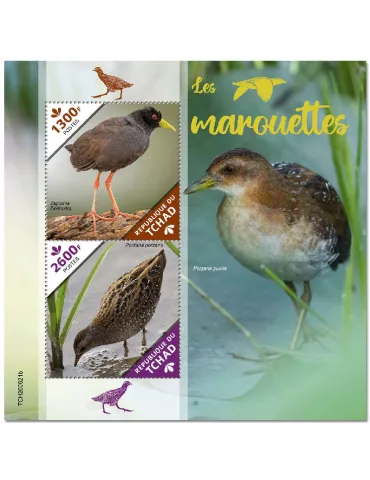 n° 412 - Timbre TCHAD Blocs et feuillets