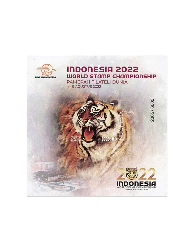 n° 371/369 et les 3 n° 369A à 371A - Timbre INDONESIE Blocs et feuillets