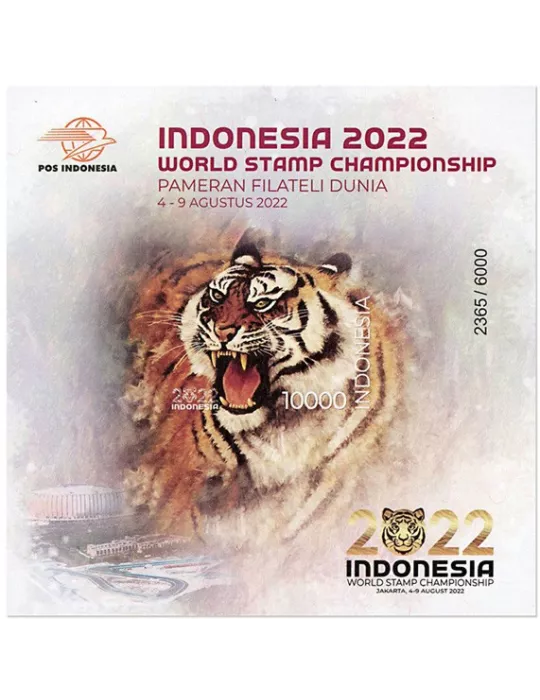 n° 371/369 et les 3 n° 369A à 371A - Timbre INDONESIE Blocs et feuillets