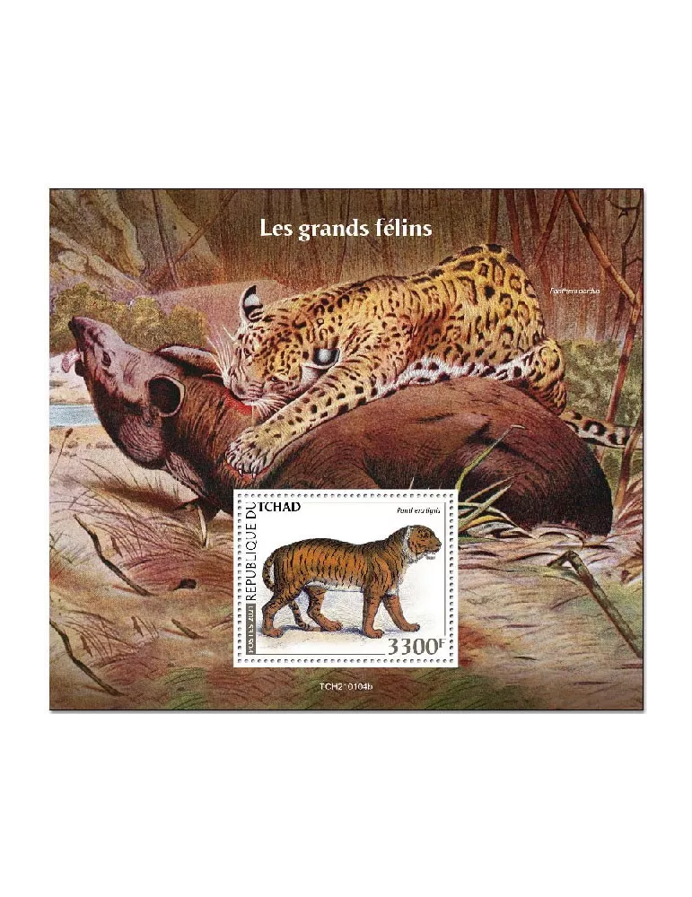 n° 424 - Timbre TCHAD Blocs et feuillets