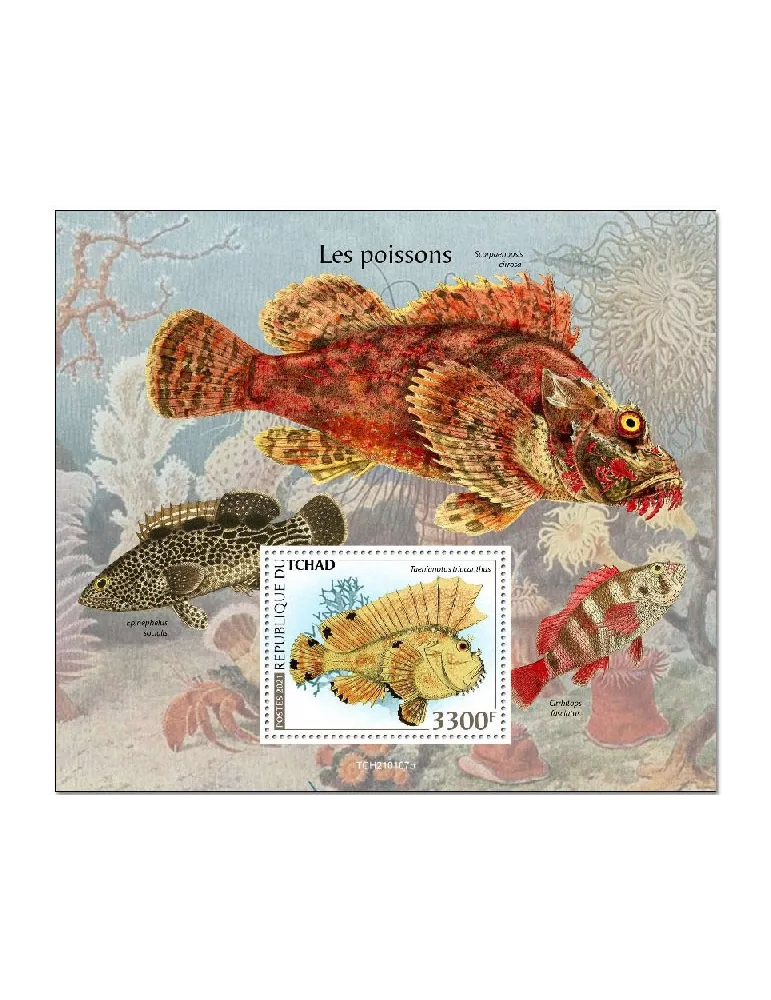 n° 427 - Timbre TCHAD Blocs et feuillets