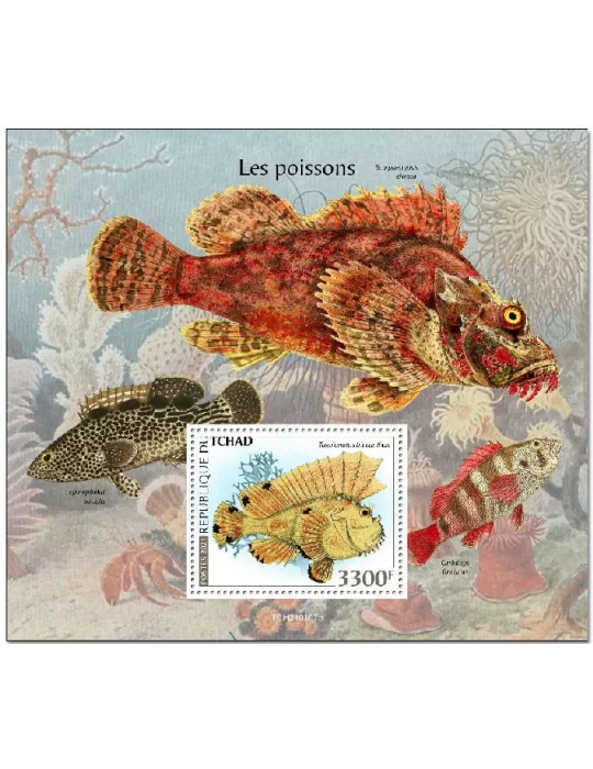 n° 427 - Timbre TCHAD Blocs et feuillets