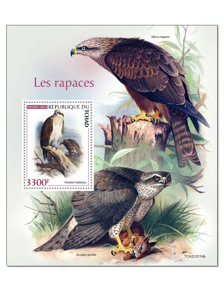 n° 434 - Timbre TCHAD Blocs et feuillets