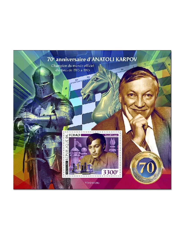 n° 449 - Timbre TCHAD Blocs et feuillets