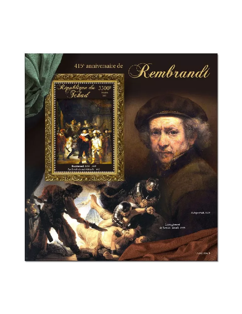 n° 494 - Timbre TCHAD Blocs et feuillets