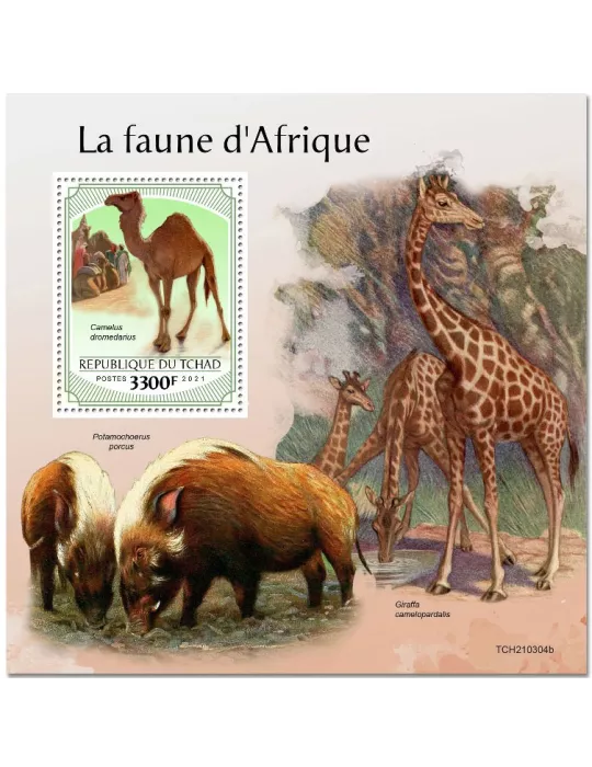n° 501 - Timbre TCHAD Blocs et feuillets