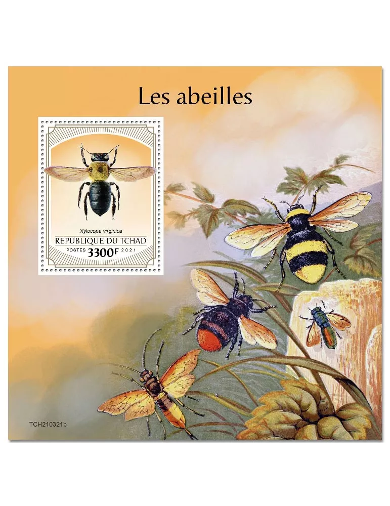 n° 518 - Timbre TCHAD Blocs et feuillets