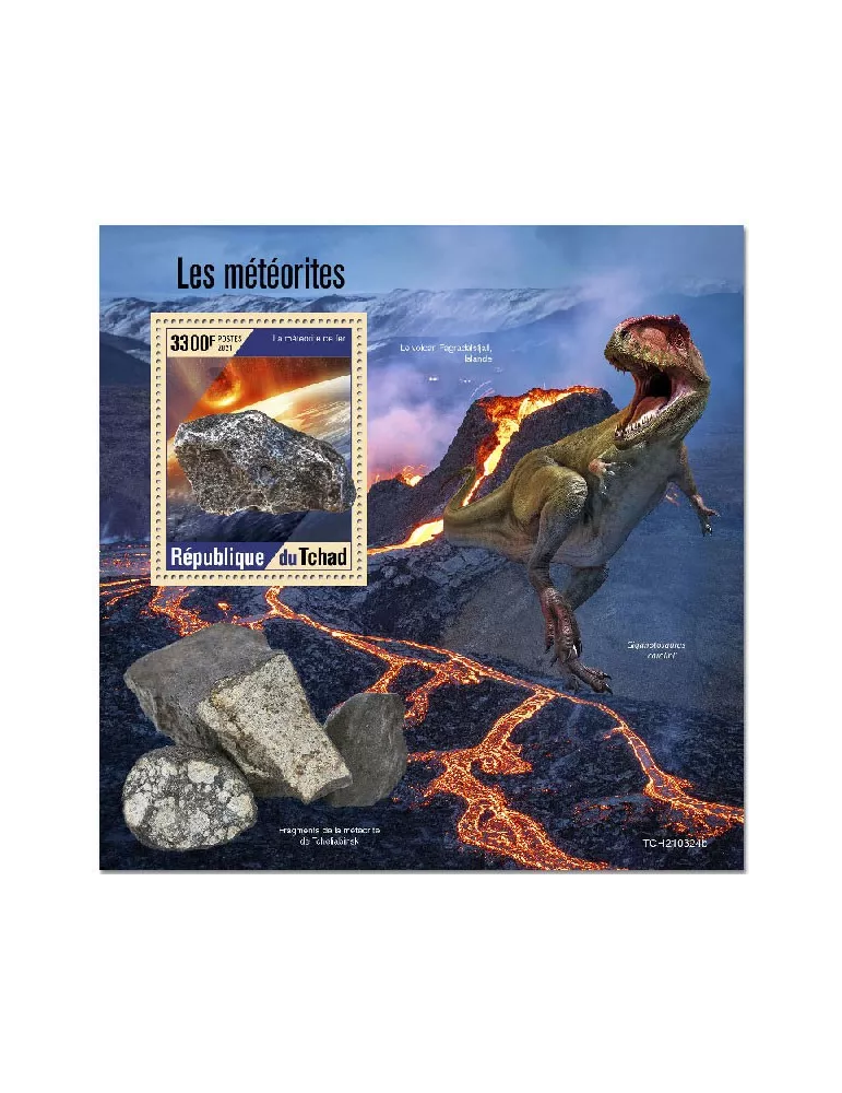 n° 521 - Timbre TCHAD Blocs et feuillets