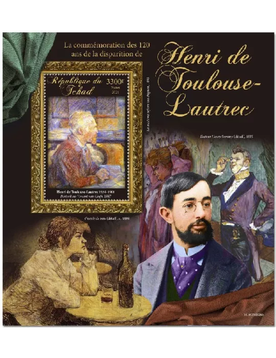 n° 523 - Timbre TCHAD Blocs et feuillets