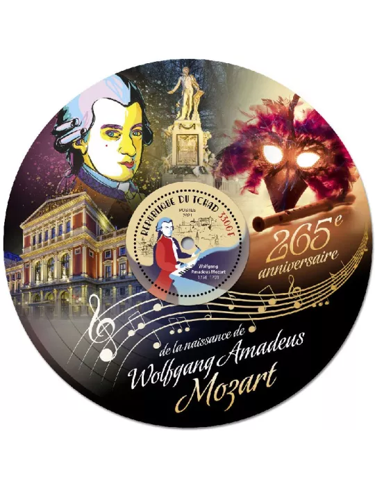 n° 536 - Timbre TCHAD Blocs et feuillets