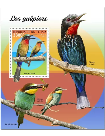 n° 558 - Timbre TCHAD Blocs et feuillets