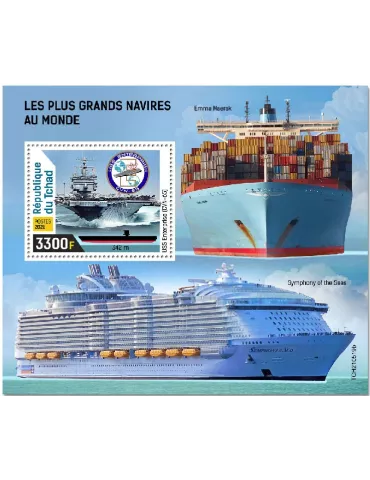 n° 602 - Timbre TCHAD Blocs et feuillets