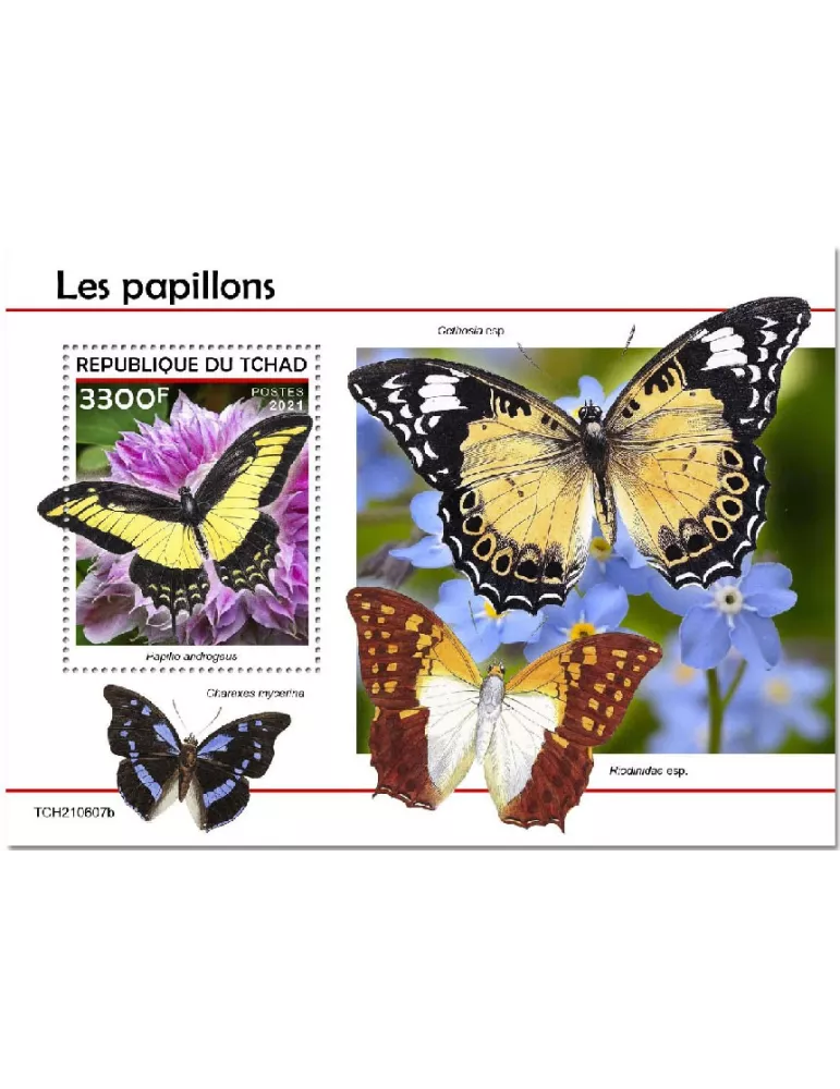 n° 623 - Timbre TCHAD Blocs et feuillets