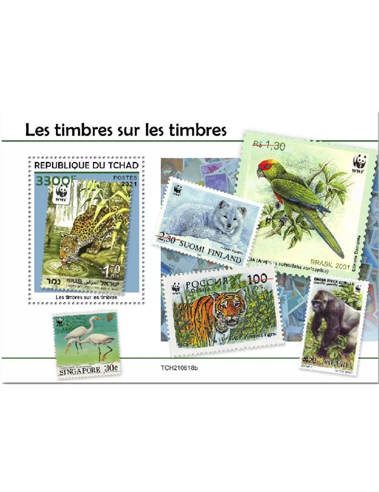 n° 634 - Timbre TCHAD Blocs et feuillets