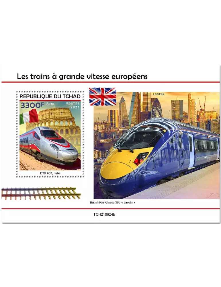 n° 640 - Timbre TCHAD Blocs et feuillets