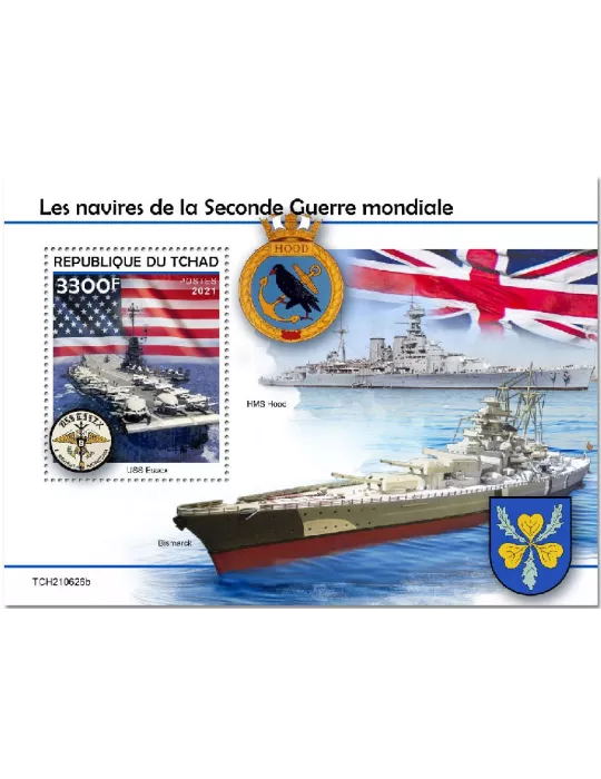 n° 642 - Timbre TCHAD Blocs et feuillets