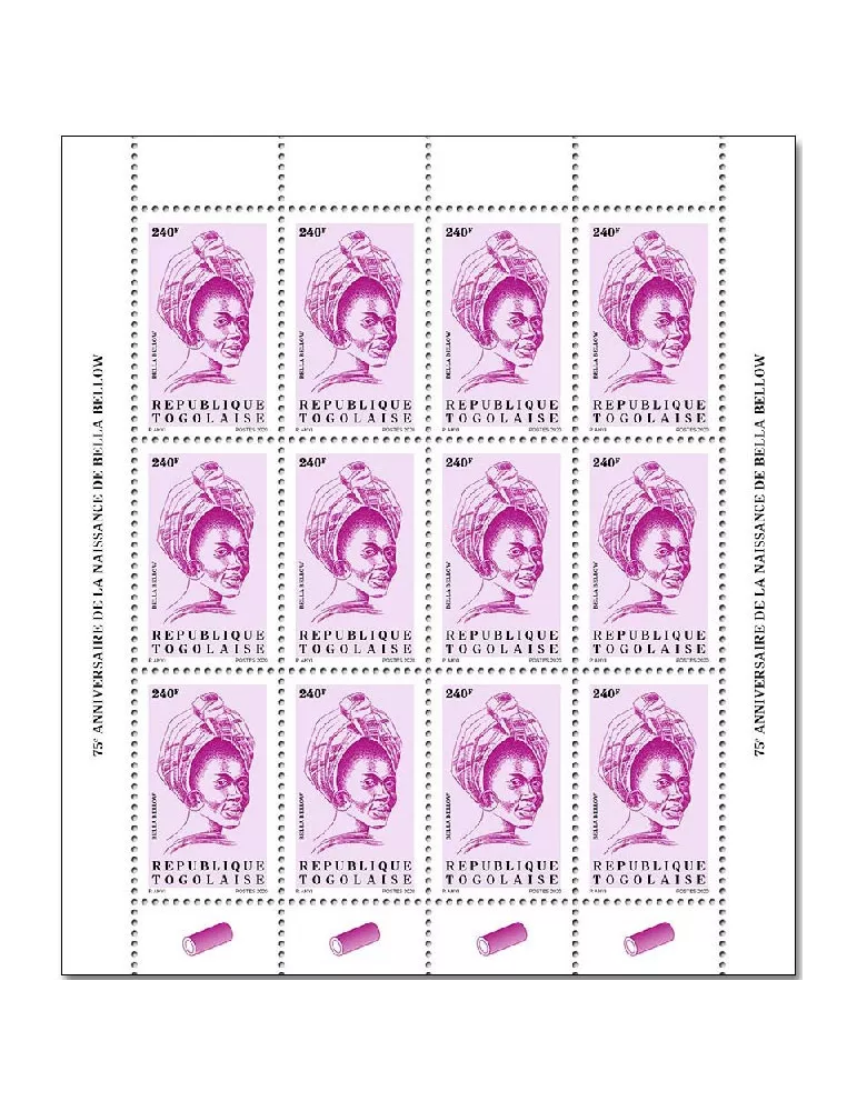 n° 8625 - Timbre TOGO Poste