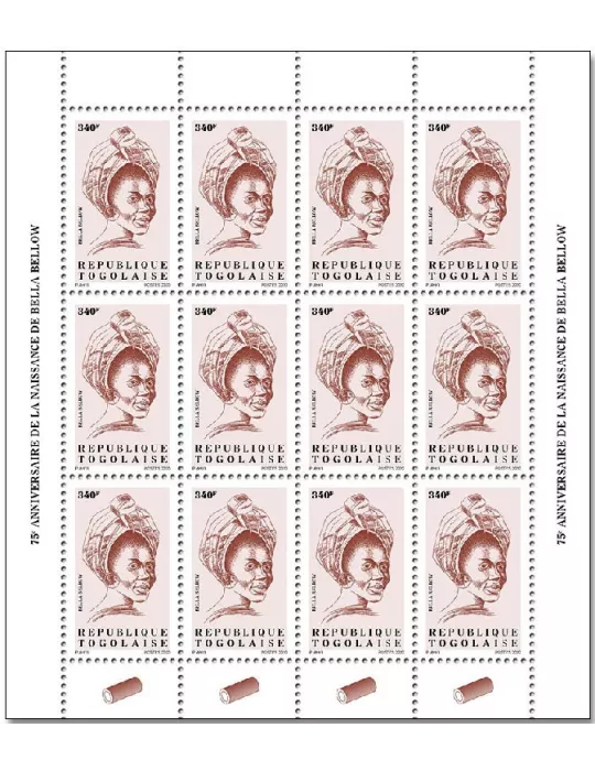 n° 8629 - Timbre TOGO Poste