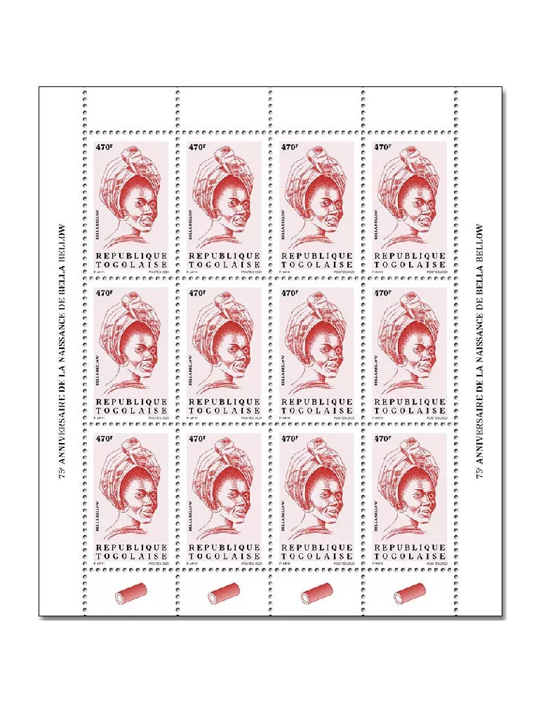 n° 8631 - Timbre TOGO Poste