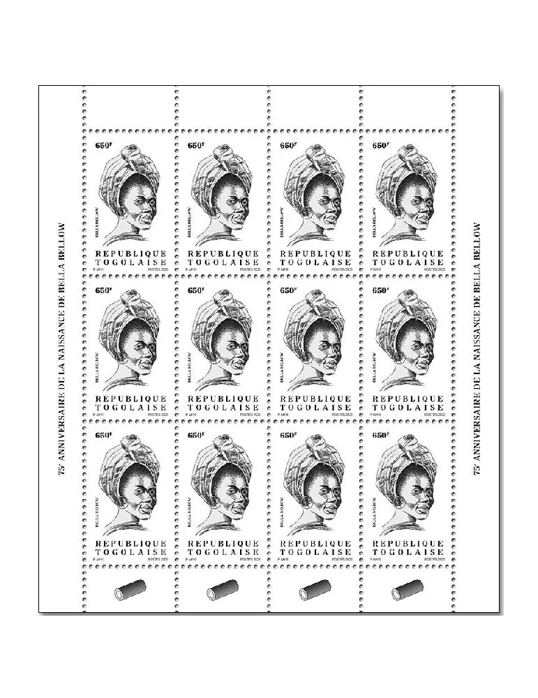 n° 8634 - Timbre TOGO Poste