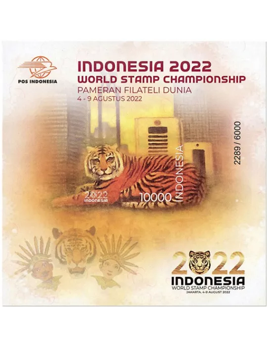 n° 371/369 et les 3 n° 369A à 371A - Timbre INDONESIE Blocs et feuillets