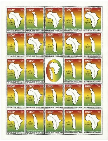 n° F8570 - Timbre TOGO Poste