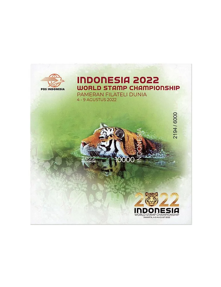 n° 371/369 et les 3 n° 369A à 371A - Timbre INDONESIE Blocs et feuillets