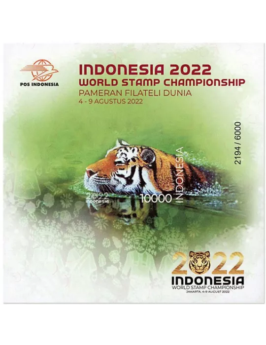 n° 371/369 et les 3 n° 369A à 371A - Timbre INDONESIE Blocs et feuillets