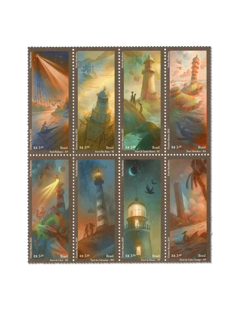 n° 3960/3967 - Timbre BRESIL Poste