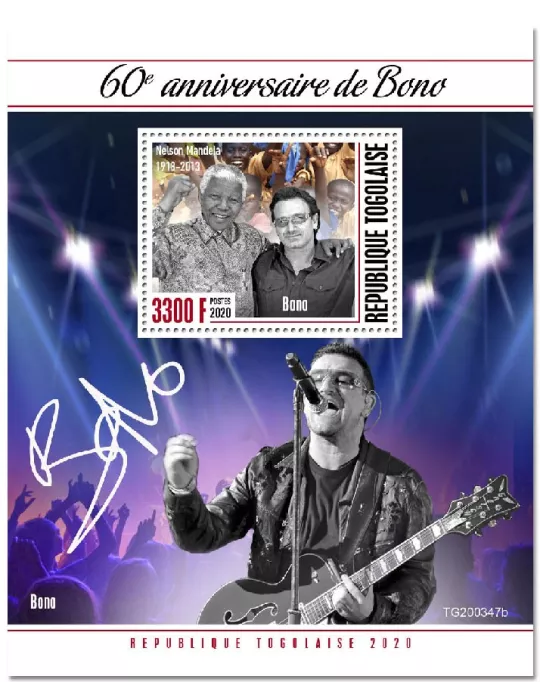 n° 2008 - Timbre TOGO Blocs et feuillets