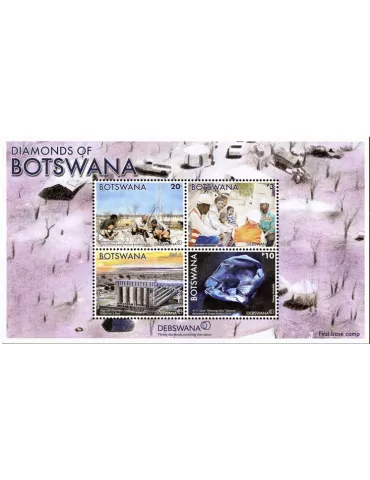 n° 77 - Timbre BOTSWANA Blocs et feuillets