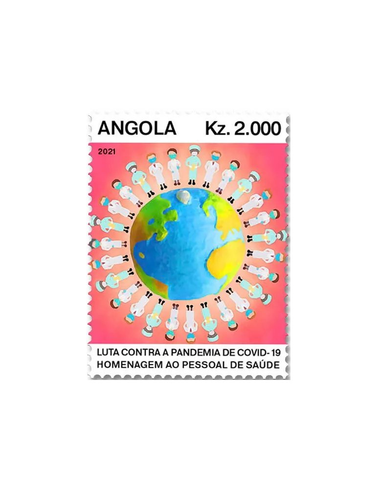 n° 2077/2078 - Timbre ANGOLA Poste