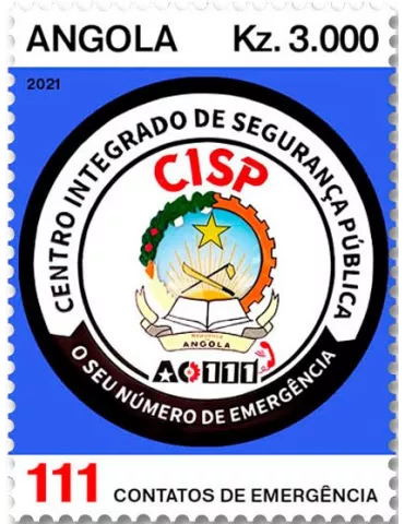 n° 2077/2078 - Timbre ANGOLA Poste 2