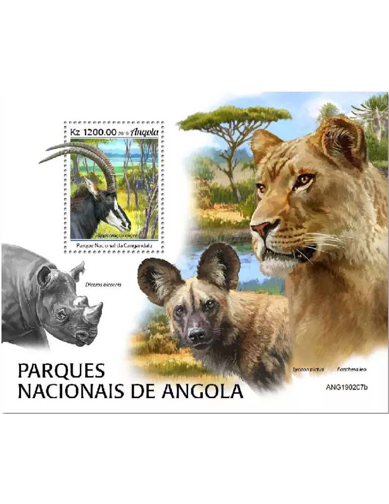 n° 212 - Timbre ANGOLA Blocs et feuillets