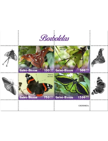 n° 8681/8684 - Timbre GUINEE-BISSAU Poste