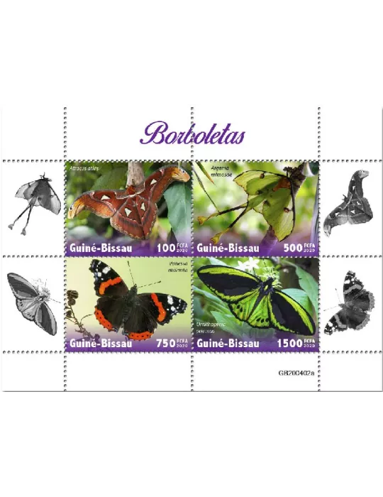 n° 8681/8684 - Timbre GUINEE-BISSAU Poste