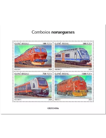 n° 8709/8712 - Timbre GUINEE-BISSAU Poste