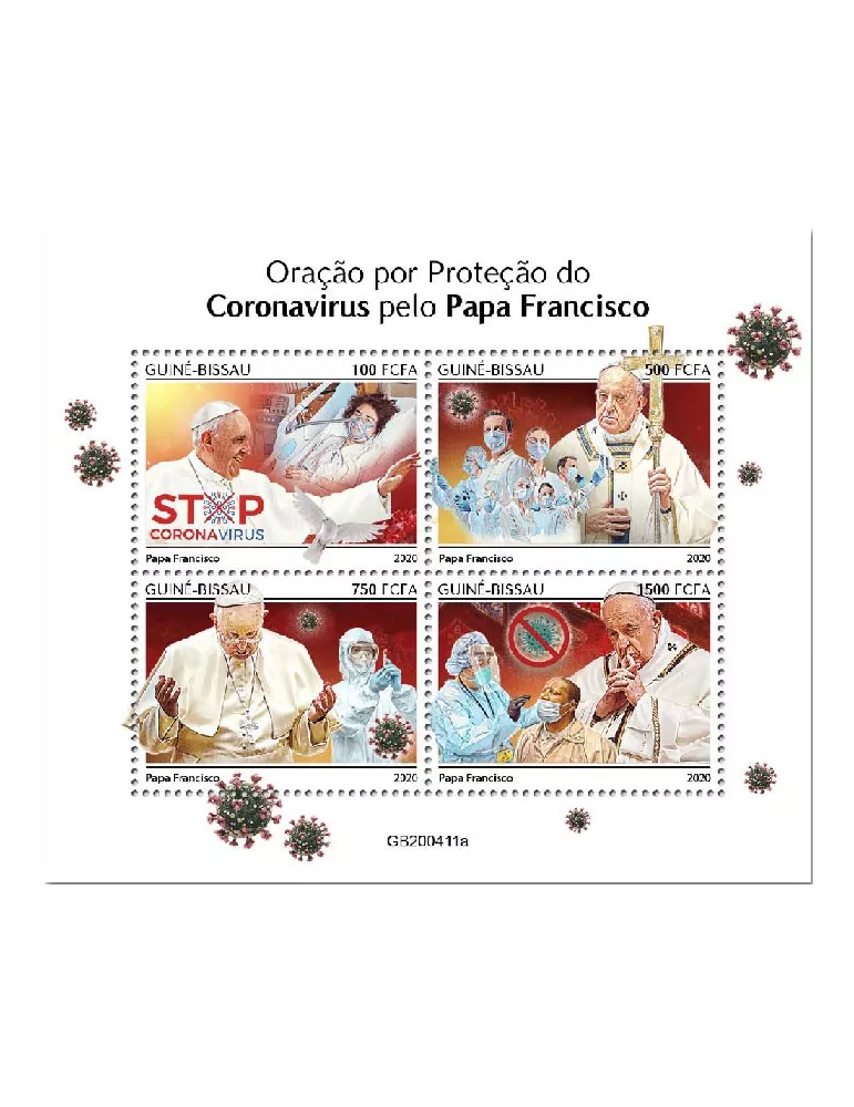 n° 8717/8720 - Timbre GUINEE-BISSAU Poste