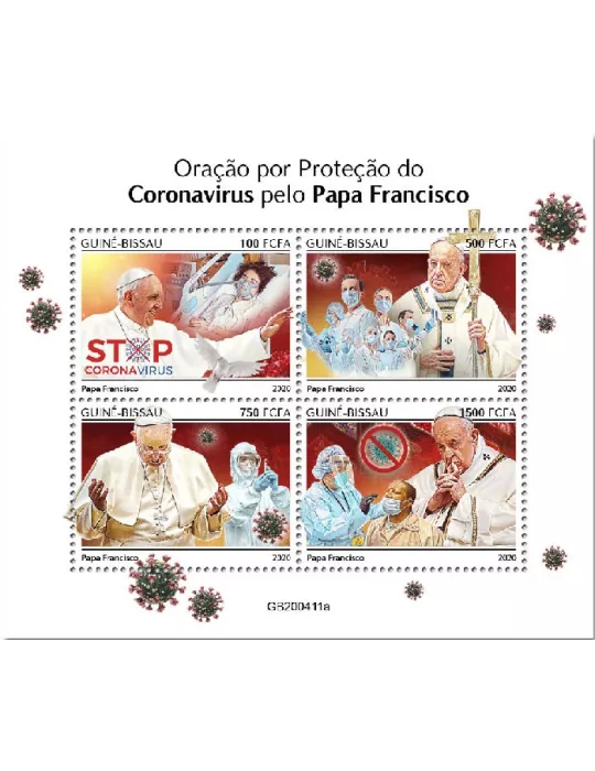 n° 8717/8720 - Timbre GUINEE-BISSAU Poste