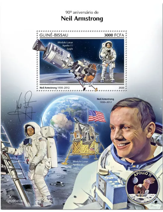 n° 8720A/8723A - Timbre GUINEE-BISSAU Poste