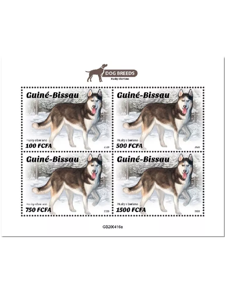 n° 8730/8733 - Timbre GUINEE-BISSAU Poste