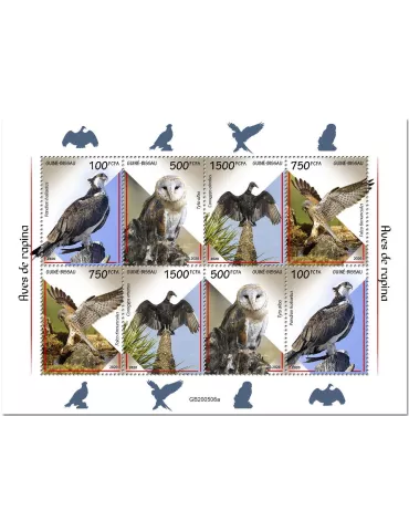 n° 8759/8762 - Timbre GUINEE-BISSAU Poste