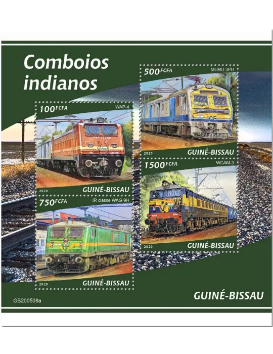 n° 8767/8770 - Timbre GUINEE-BISSAU Poste