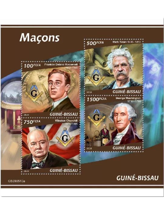 n° 8775/8778 - Timbre GUINEE-BISSAU Poste