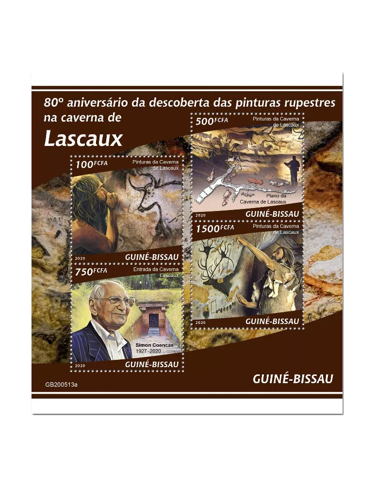 n° 8787/8790 - Timbre GUINEE-BISSAU Poste