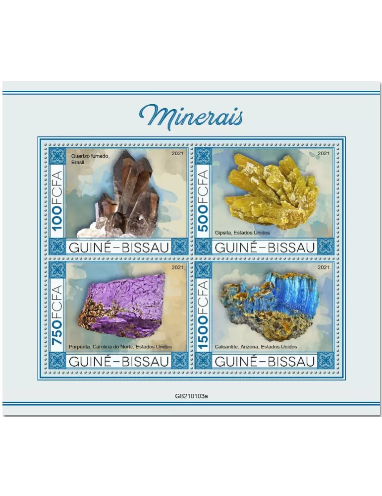 n° 8982/8985 - Timbre GUINEE-BISSAU Poste